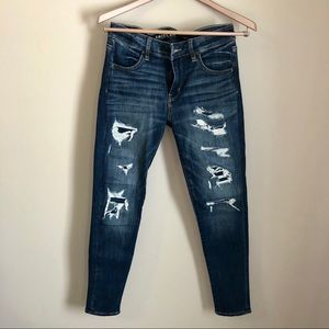 🆕 American Eagle Next Level Distressed Jegging 6S